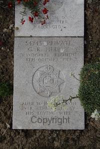 Wimereux Communal Cemetery - Hedley, George Robert