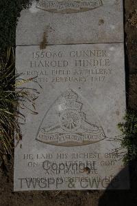 Wimereux Communal Cemetery - Hindle, Harold