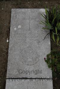 Wimereux Communal Cemetery - Hodgson, W