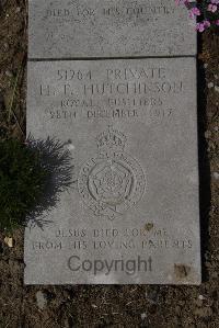 Wimereux Communal Cemetery - Hutchinson, Harry Frank
