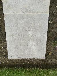 Wimereux Communal Cemetery - Henkel, Karl