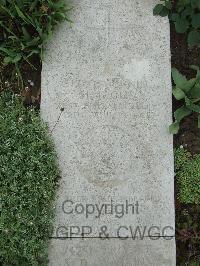 Wimereux Communal Cemetery - Inglis, Harold