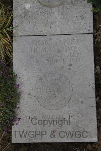 Wimereux Communal Cemetery - Jack, Thomas