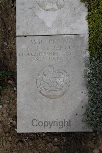 Wimereux Communal Cemetery - Jenkins, Frederick James Cecil