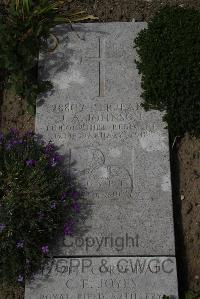 Wimereux Communal Cemetery - Johnson, Joseph Alfred