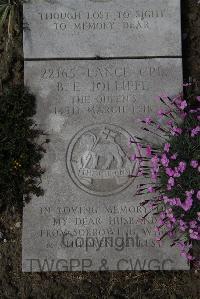 Wimereux Communal Cemetery - Jolliffe, Bertram Ernest
