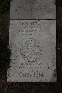 Wimereux Communal Cemetery - Jones, William