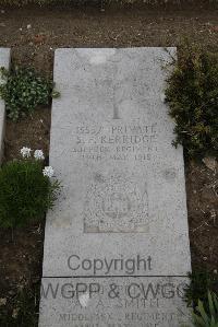 Wimereux Communal Cemetery - Kerridge, Samuel Fredrick
