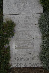 Wimereux Communal Cemetery - Kerr, H