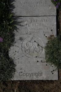 Wimereux Communal Cemetery - Kidby, George Henry