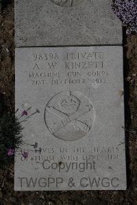 Wimereux Communal Cemetery - Kinzett, Arthur Walter