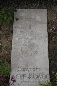 Wimereux Communal Cemetery - Kirk, William
