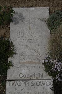 Wimereux Communal Cemetery - Knaggs, Charles William