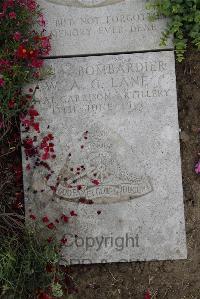 Wimereux Communal Cemetery - Lane, William Alexander Gunning