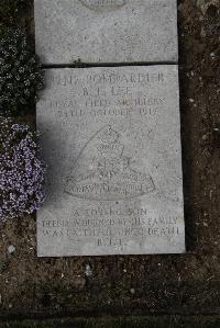 Wimereux Communal Cemetery - Lee, Benjamin Francis
