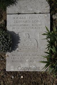 Wimereux Communal Cemetery - Long, Edward