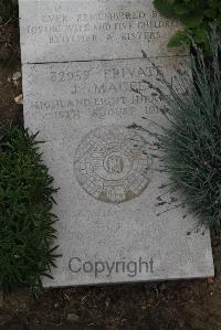 Wimereux Communal Cemetery - Magee, Joseph