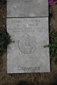Wimereux Communal Cemetery - Mair, Alexander George