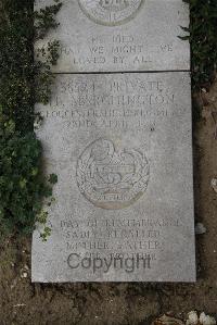 Wimereux Communal Cemetery - Marchington, Harold