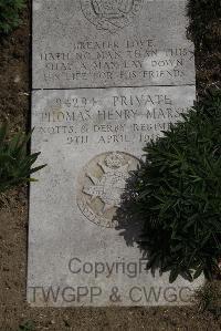 Wimereux Communal Cemetery - Marsh, Thomas Henry