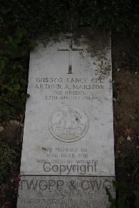 Wimereux Communal Cemetery - Marston, Arthur Albert
