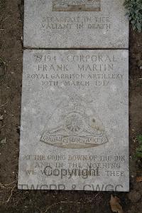 Wimereux Communal Cemetery - Martin, Frank