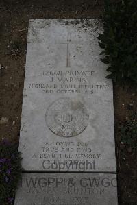 Wimereux Communal Cemetery - Martin, J
