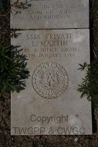 Wimereux Communal Cemetery - Martin, Luther