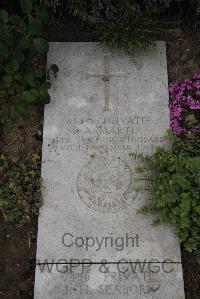 Wimereux Communal Cemetery - Martin, Sidney Albert