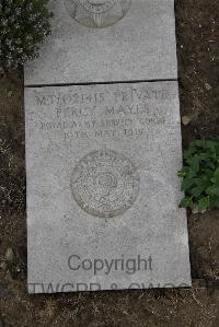 Wimereux Communal Cemetery - Mayes, Percy