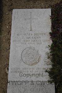 Wimereux Communal Cemetery - McCunn, T