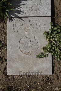 Wimereux Communal Cemetery - McDonald, H