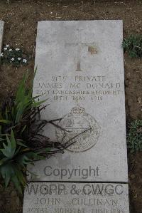 Wimereux Communal Cemetery - McDonald, James