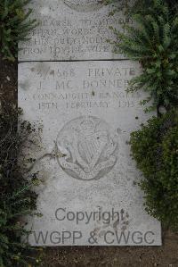Wimereux Communal Cemetery - McDonnell, J