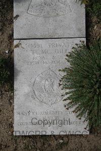 Wimereux Communal Cemetery - McGill, T