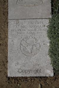 Wimereux Communal Cemetery - McGowan, J