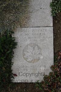 Wimereux Communal Cemetery - McGuckie, David
