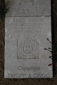 Wimereux Communal Cemetery - McGuinn, John