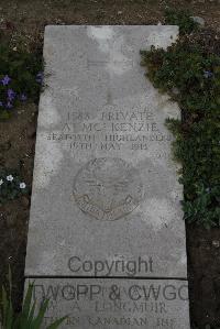 Wimereux Communal Cemetery - McKenzie, A