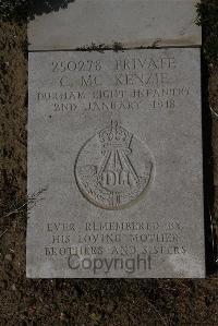 Wimereux Communal Cemetery - McKenzie, C