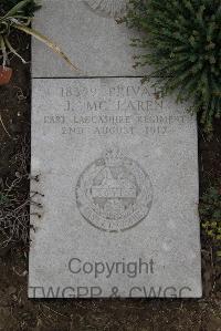 Wimereux Communal Cemetery - McLaren, J