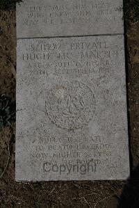 Wimereux Communal Cemetery - McMartin, Hugh