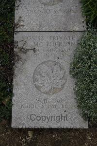 Wimereux Communal Cemetery - McPherson, James