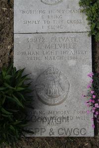 Wimereux Communal Cemetery - Melville, John James