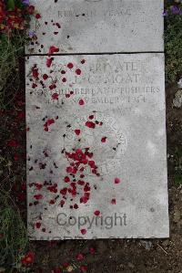 Wimereux Communal Cemetery - Moat, W J C