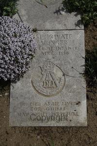Wimereux Communal Cemetery - Monger, Alfred