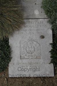 Wimereux Communal Cemetery - Muggleton, Frederick Montague