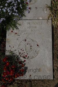Wimereux Communal Cemetery - Muir, George