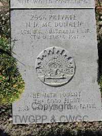 Wimereux Communal Cemetery - McDonald, Norman Douglas