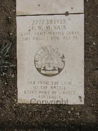 Wimereux Communal Cemetery - McNair, Frederick William